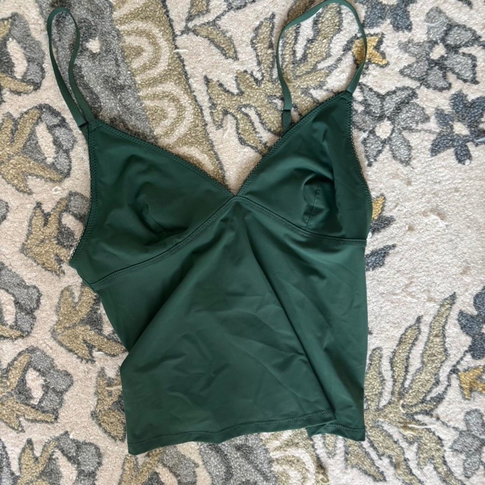urban outfitters dark green tank top size small